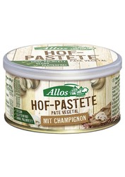 Pate Vegetal Con Champiñones Bio 125 Gr