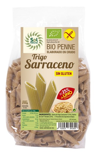 Penne Blat Sarraí-Lli Bio S/Gluten 250 G