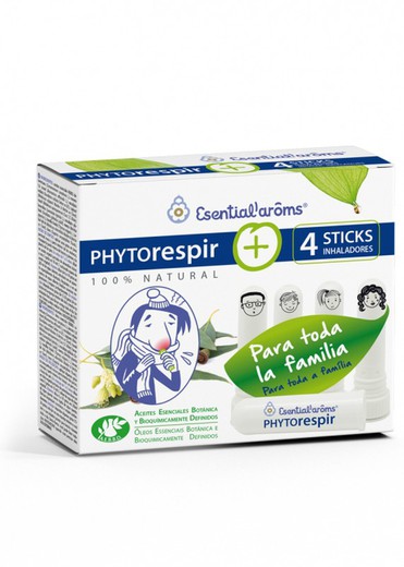 Phytorespir 30 Ml + 4 Sticks Inhaladors