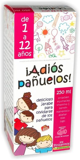 Pinisanito Adios Pañuelos Jarabe Infantil 250 Ml