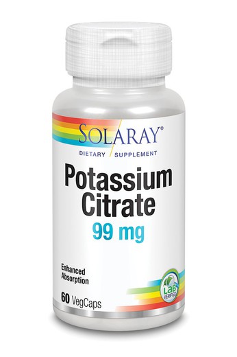 Potasio Citrato 99 Mg  60 cápsulas