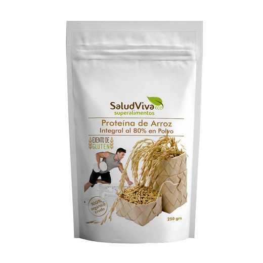 Proteina de arroz 80% 250 grs.