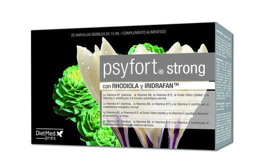 Psyfort Strong 20 X 10 Ml Ampolles