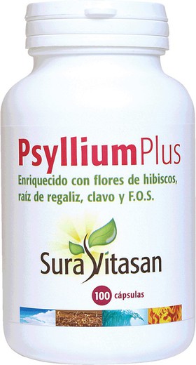 Psyllium Plus 550 Mg  100 cápsulas