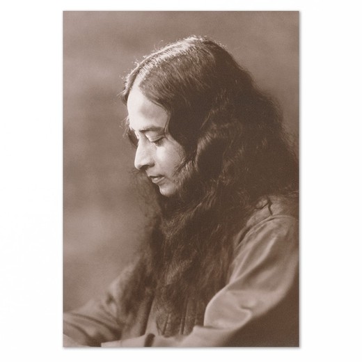 Paramahansa Yogananda 1926 Sepia 12,7x17,8cm