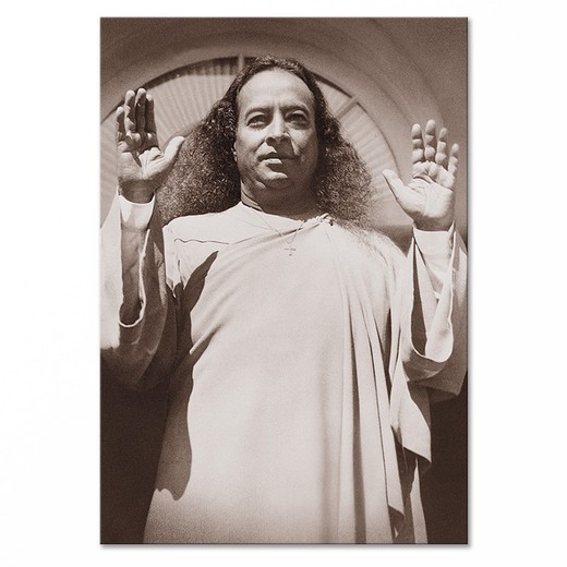 Paramahansa Yogananda En Los Ángeles, 1949, Sepia 12,7x17,8cm