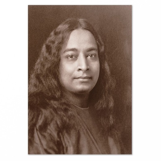 Paramahansa Yogananda, Pittsburgh, 1926, Sepia 12,7x17,8cm