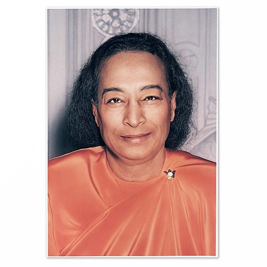 Paramahansa Yogananda "Última Sonrisa" A Colores 20,3x25,4cm