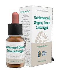 Quinta Esencia Orégano Tomillo Y Ajedrea 10ml Forza Virtale Digestivo