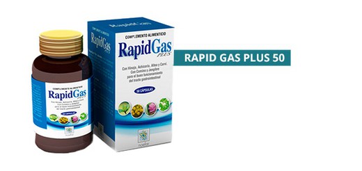 Rapidgas Plus 50 cápsulas