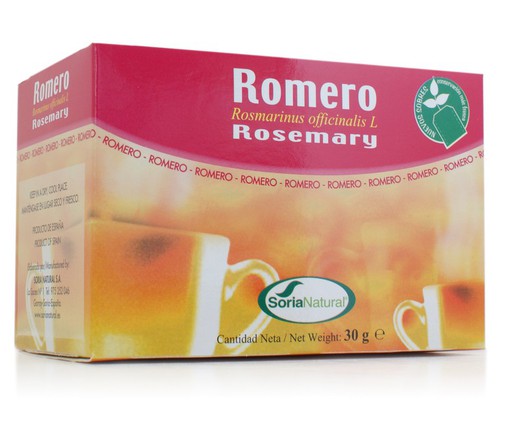 Romero Infusió Caixa 20 Filtres Soria Natural