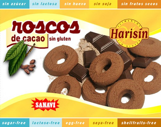 Roscos Cacau S/Gluten 150 Gr