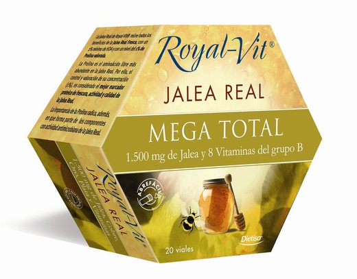 Royal Vit Mega Total 1500 Mg 20 Viales
