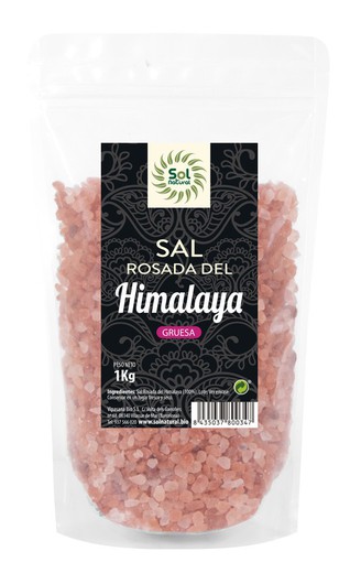 Sal Gruesa Rosada Del Himalaya 1 Kg