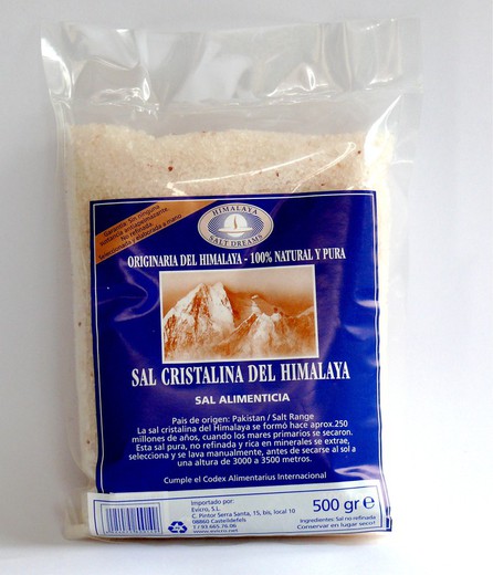 Sal Himalaya Molida Rosa 500 Gr