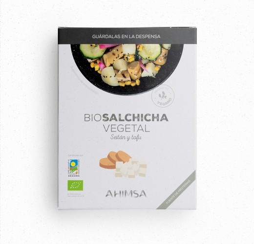 Salsitxa Vegetal Seitan Tofu Bio 200 Gr