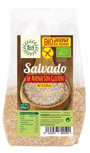 Salvat D'Avena Sense Gluten Bio 300 Grams