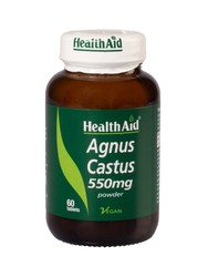 Sauzgatillo Agnus Castus 550mg 60 Comprimidos Health Aid