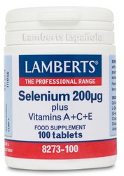 Selenium 200/Ug + Vit A+C+E 100 Tabl