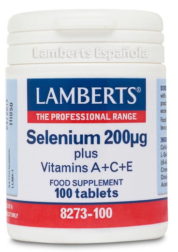 Selenium 200/Ug + Vit A+C+E 100 Tauler