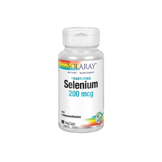 Sin Levaduras Selenio 200 Mcg  90 Caps