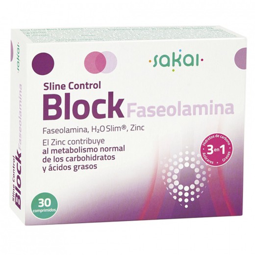 Sline Control Block Faseolamina 30 Comp