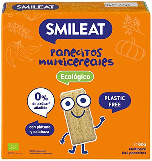 Smileat Tartines Multi Cereals 60gr