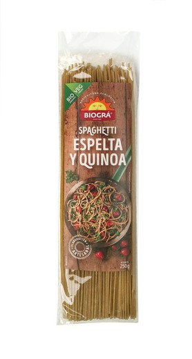 Spaguetti De Espelta Con Quinoa Biogra Bio