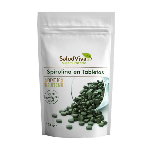 Spirulina  En Tabletas 125 Grs