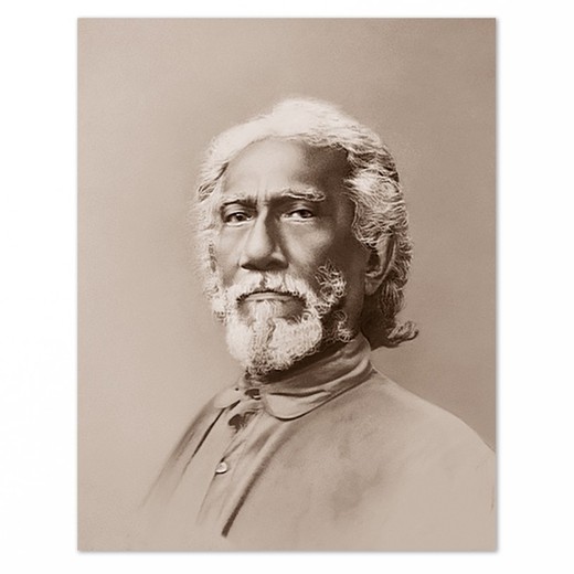 Sri Yukteswar, Sepia 10,2x12,7cm