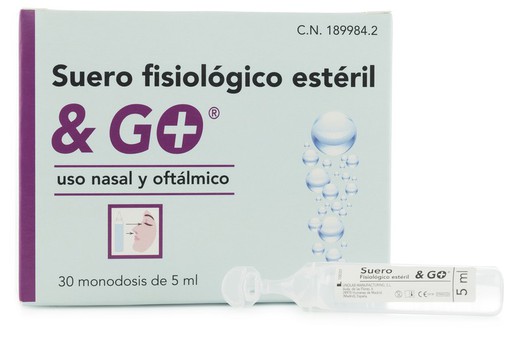 Sèrum Fisiològic & Go 30 Uts X 5 Ml