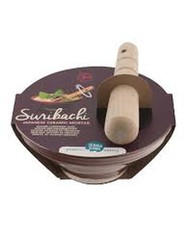 Suribachi & Surikogi (18 Cm) Morter Japones De Ce