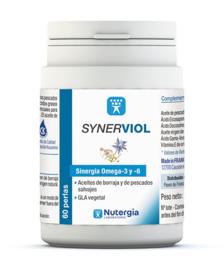 Synerviol 60 Càpsules Nutergia