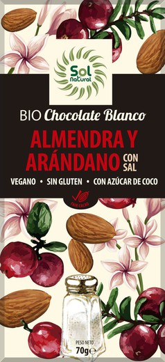 Rajola Xoco Blanc Ametlla-Arandano 70 G