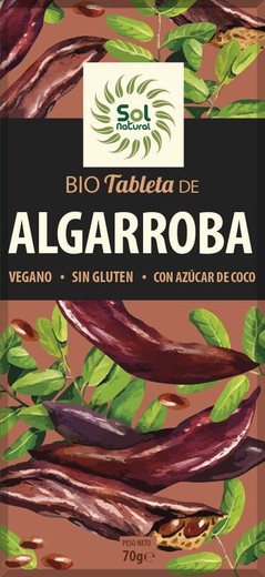 Tableta De Algarroba Bio 70 G