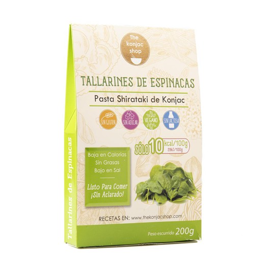 Tallarins D'Espinacs De Konjac 200 G