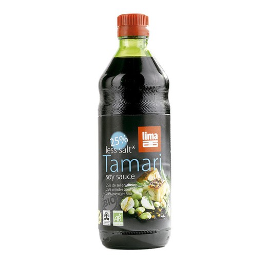 Tamari 25% Menos Sal Lima 1 L