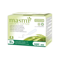 Tampons Digital Masmi Natural Cotton Super 18u