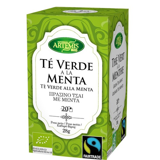 Te Verde A La Menta Eco 20 Filtros