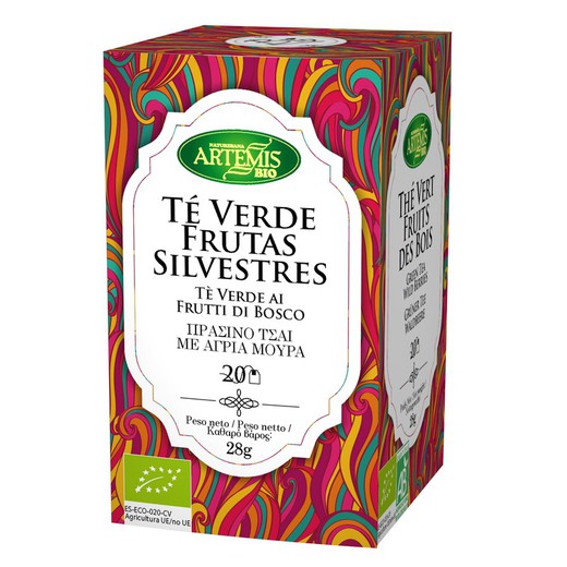 Te Verde Frutas Silvestres Eco 20 Filtros