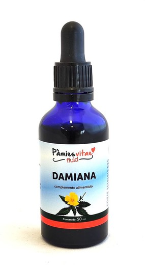 Tintura de Damiana PV 50 ml Frasco Pamies Vitae