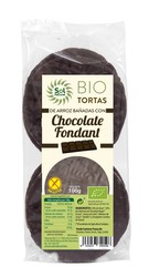 Coques D'Arròs Xocolata Fondant Bio 100 G