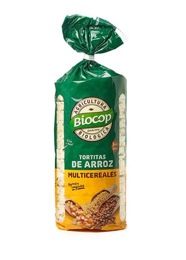 Tortitas Arroz Multicereal Biocop 200 G