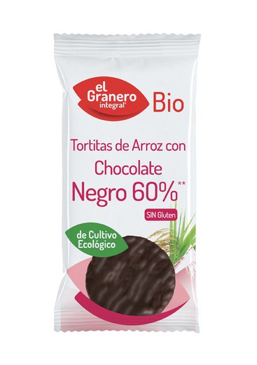 Tortitas De Arroz Con Chocolate Negro Bio