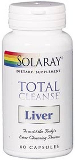 Total Cleanse Liver (Solaray) 60 Cápsulas Detoxificación Hepática