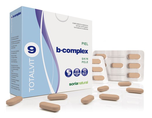 Totalvit 9 B-Complex 885mg 28 Comprimidos Soria Natural