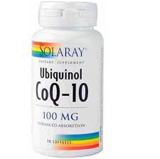 Ubiquinol Co-Q10 100 Mg 30 Perlas