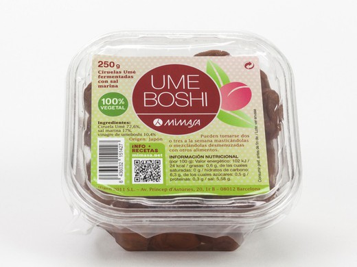 Umeboshi Natural 250 Gr ( Ciruelas)