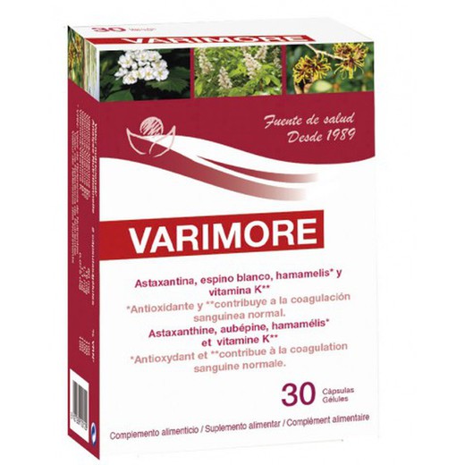 Varimore 30 cápsulas