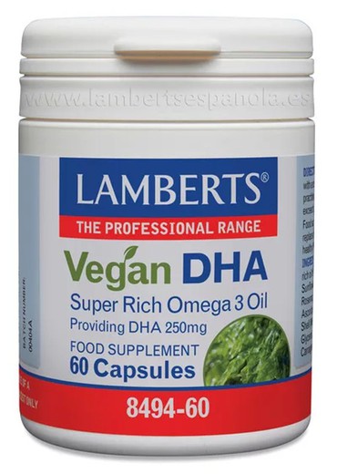 Vegan Dha 250 Mg 60 Cap